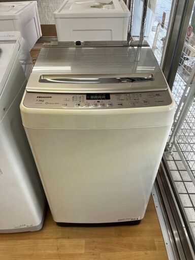 ハイセンス 7.5kg 洗濯機 HW-DG75A 2018年製｜販売 SALE｜リサイクル